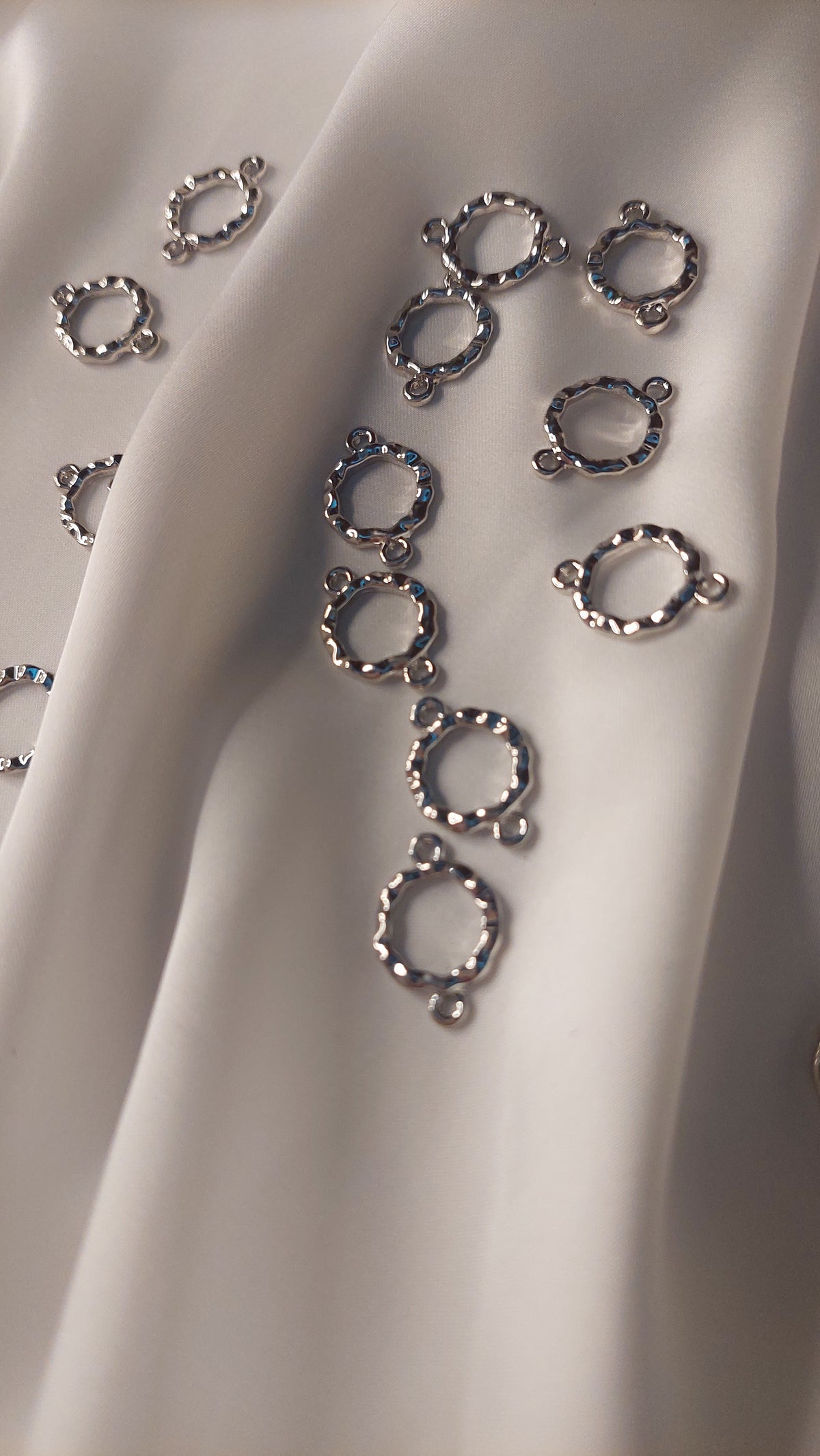 1pc Imported High-Quality Small Irregular Round-Shaped Bracelet Bases