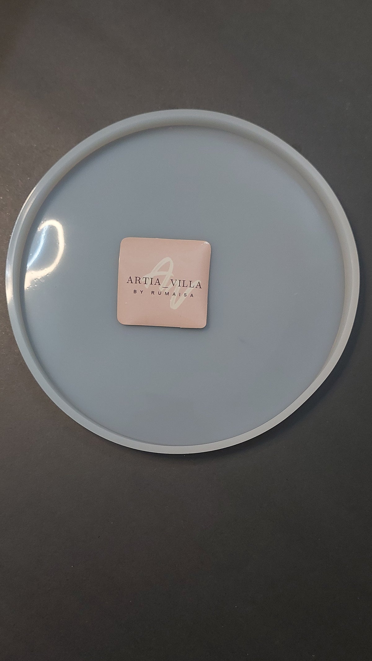 7.5 inches round mould for epoxy resin