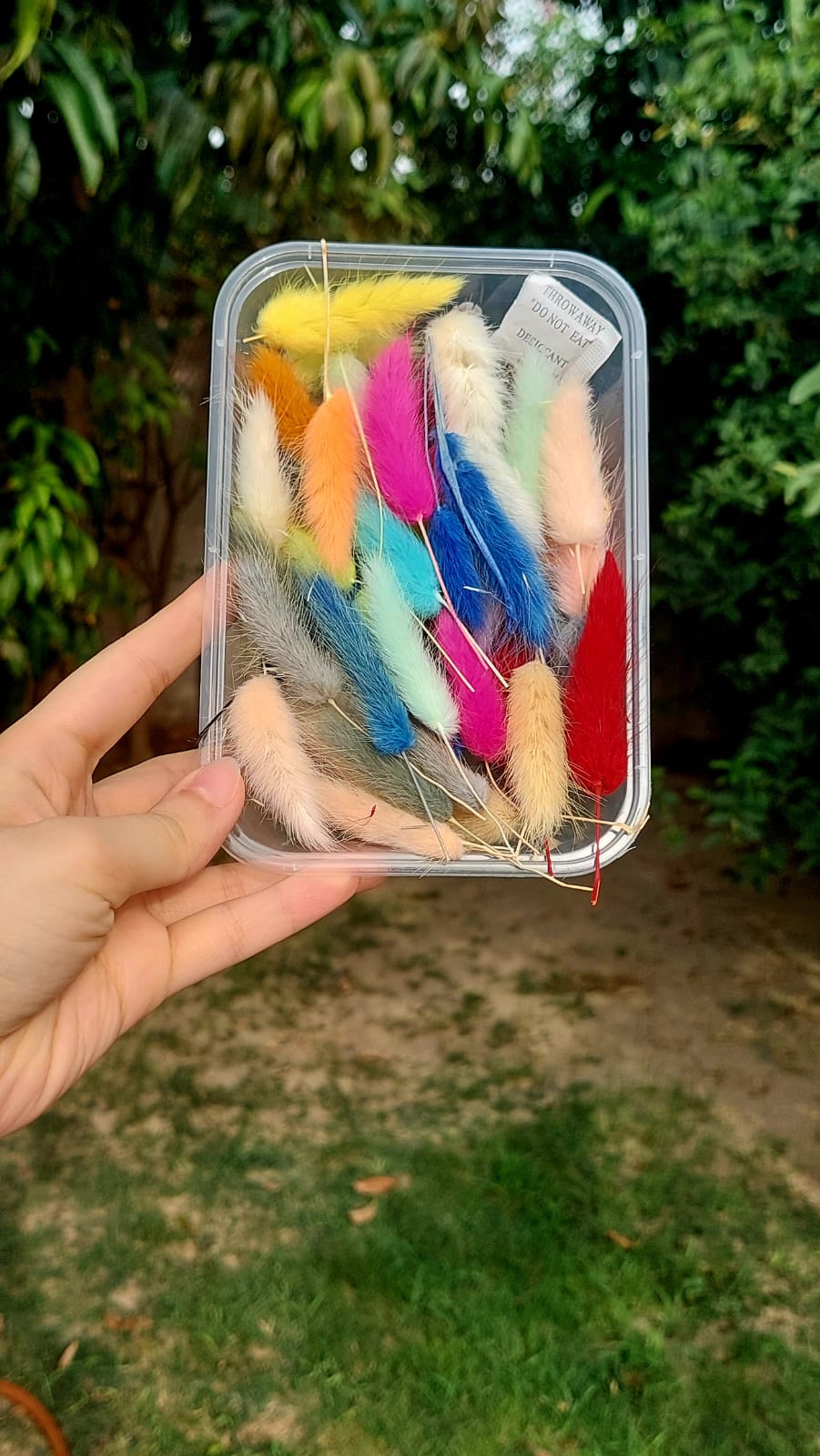 Bunny Tails in Multicolors