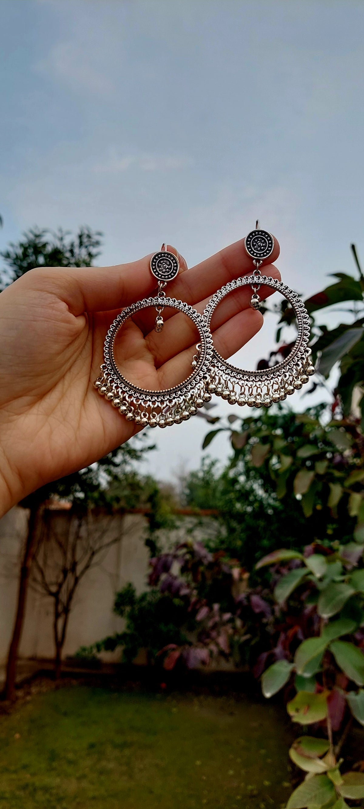 Round Jhumkas O.D Pair