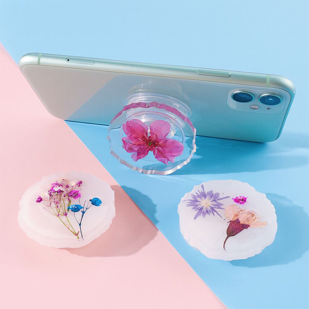 15 cavities pop socket/ keychain mold