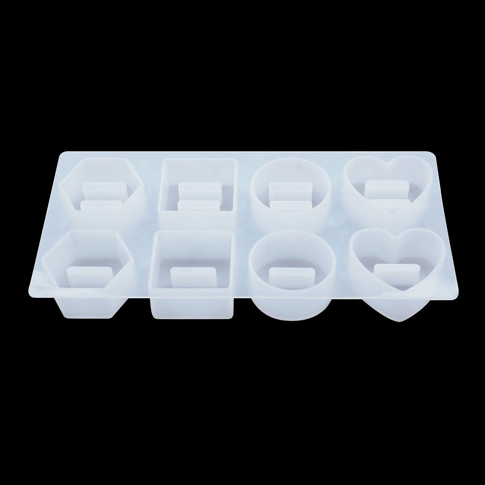 Ring holder silicone mold for epoxy resin / concrete