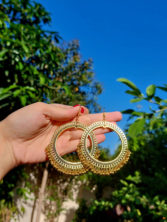 Medium Round Jhumkas