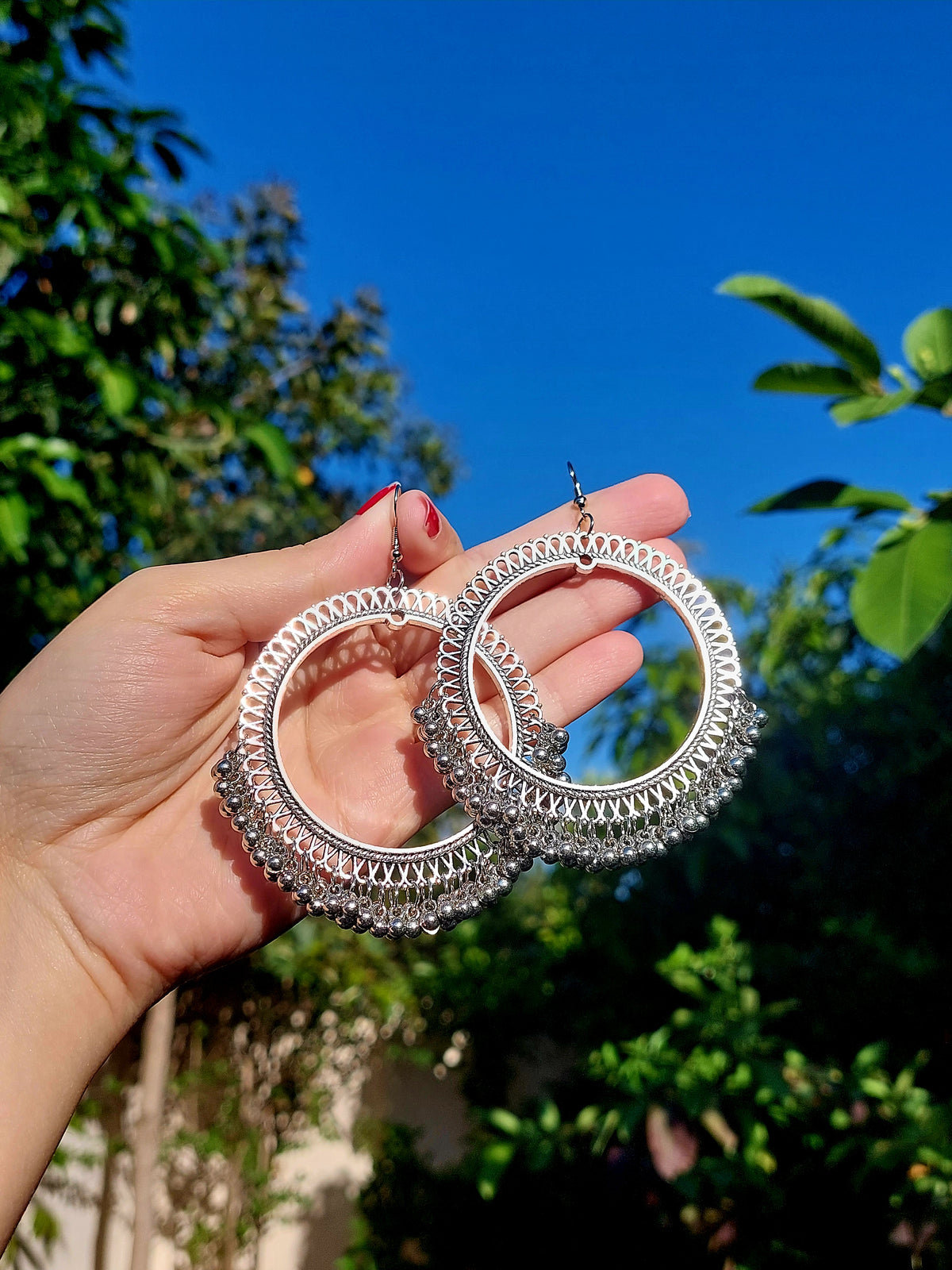 Medium Round Jhumkas
