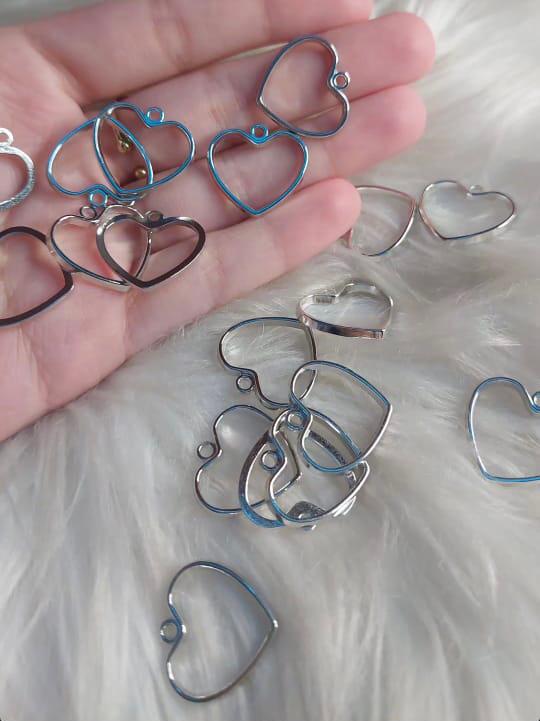 1pc High Quality, Imported Small Heart Bezels