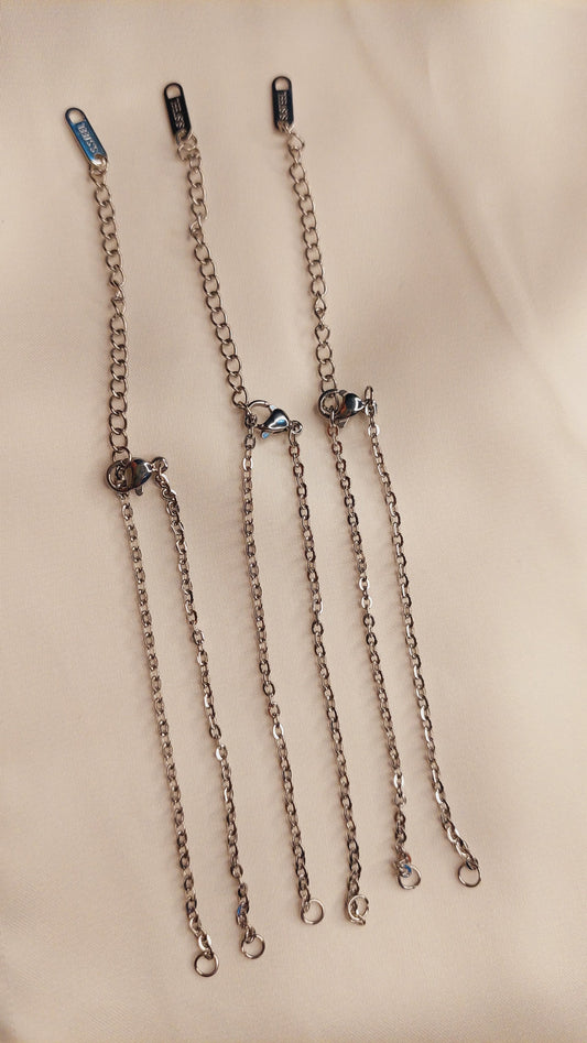 1 pc Stainless Steel/ Gold Plated Bracelet Chains