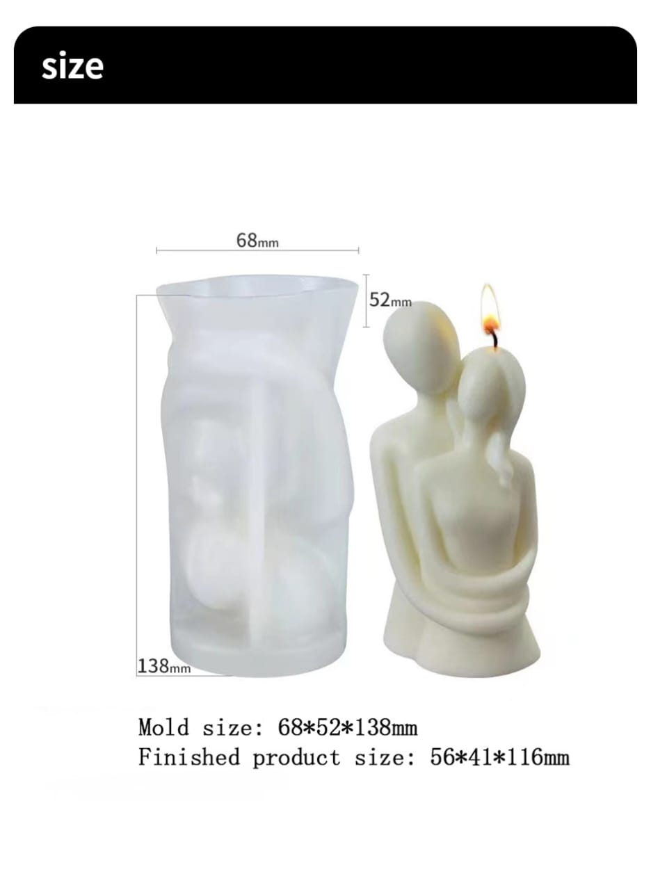 Embrace Couple Silicone Mold