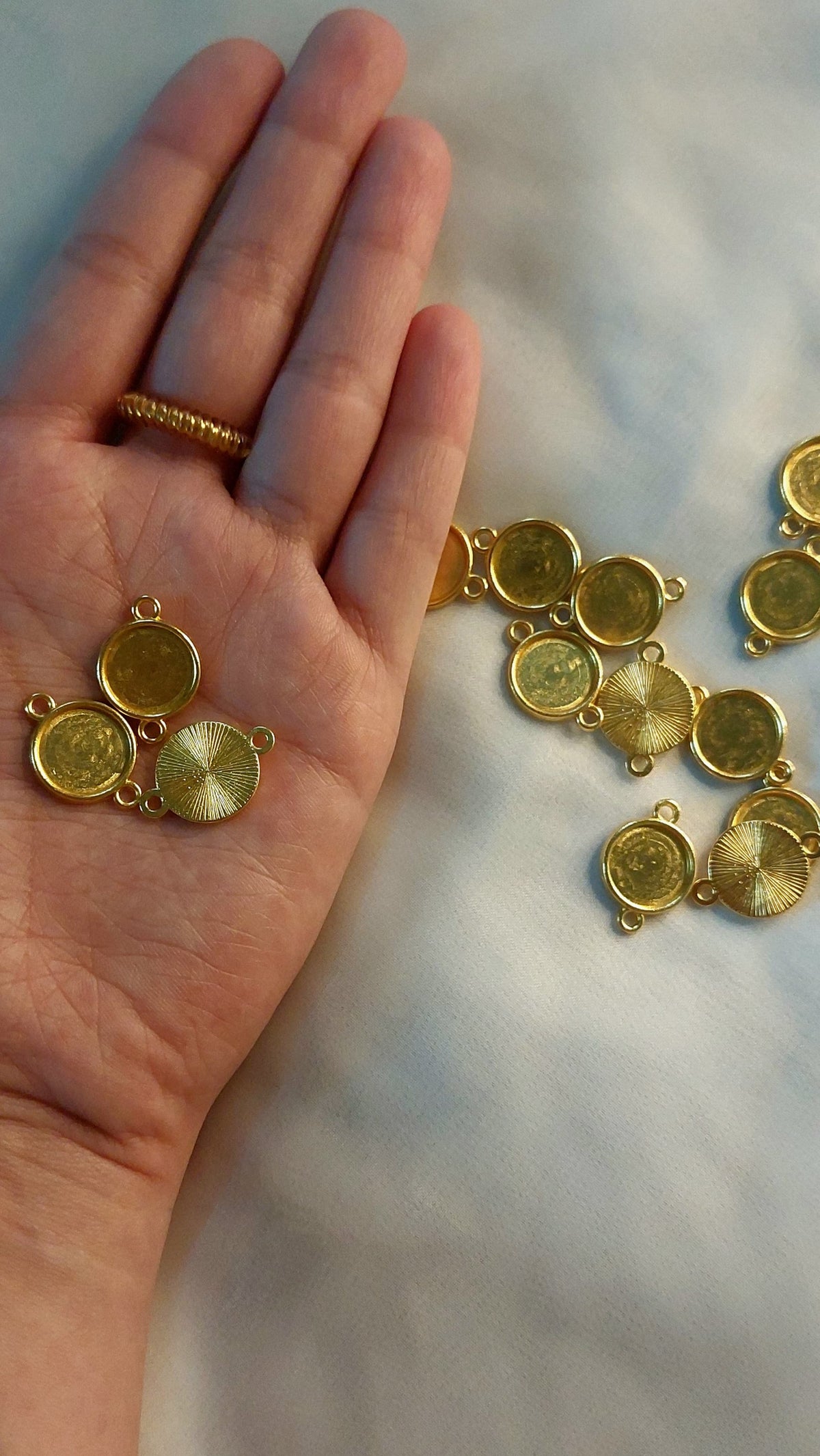 1pc high-quality, imported 12mm Bracelet Bases