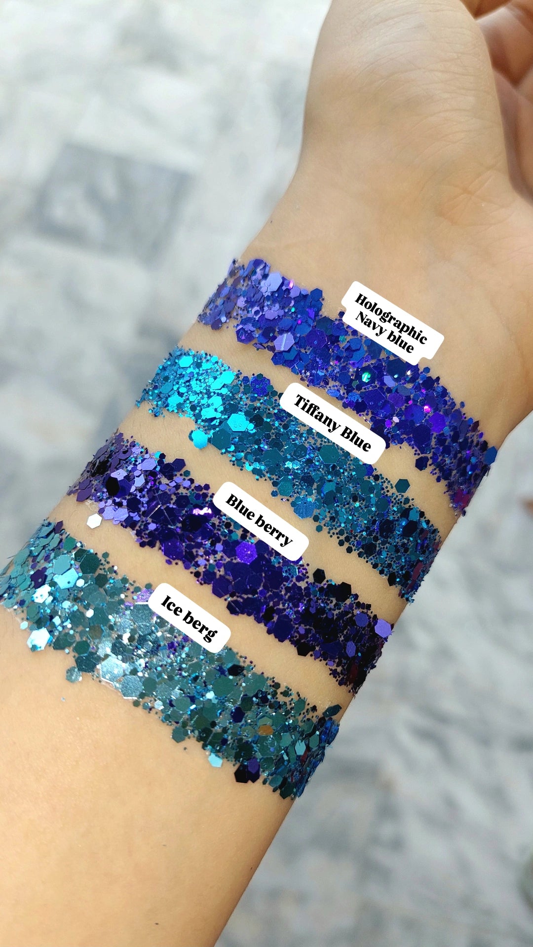 Imported,Hexagonal/ Chunky Glitters