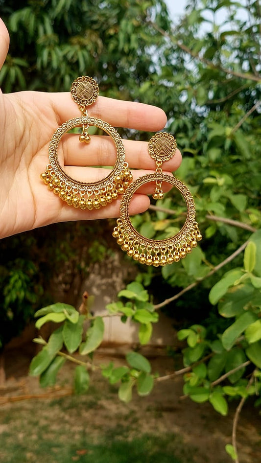 Round Jhumkas N.D Pair