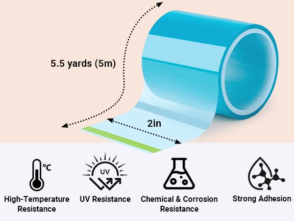1 Roll 5M Seamless Tape for Metal Hollow Frames/Bezels