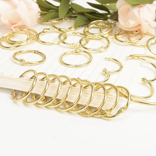 High-quality, imported, Loose leaf binder ring , binding rings 25mm , pack of 5 rings