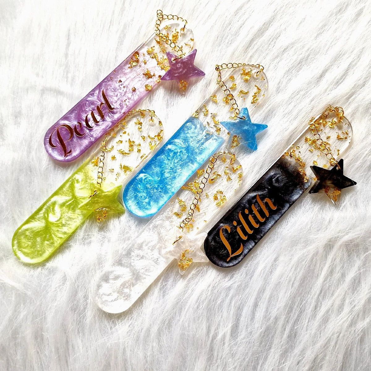 Oval bookmark resin mold / 5 cavities , high-quality, imported