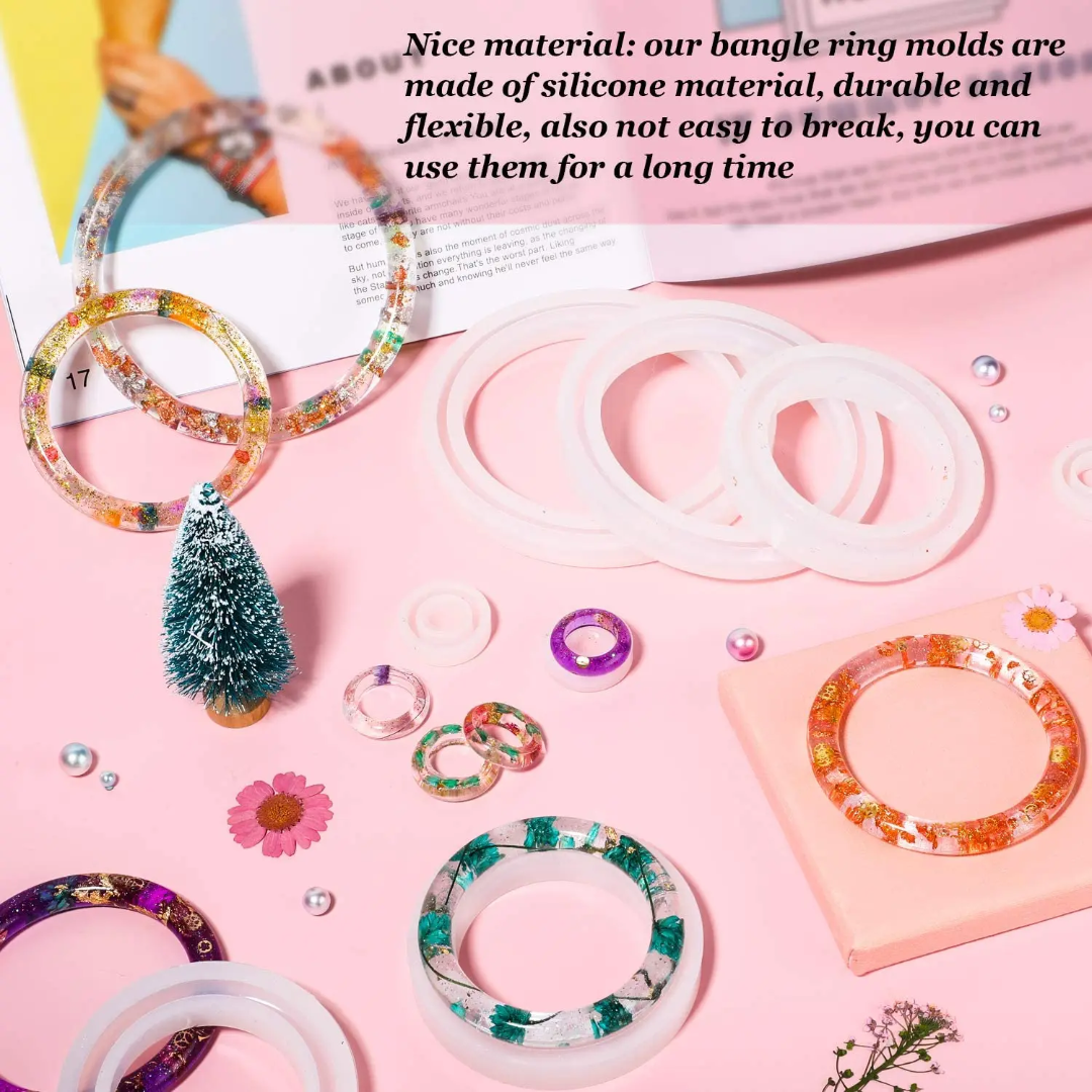 Silicone Bangle/Bracelet mold , high-quality, imported, comfort type